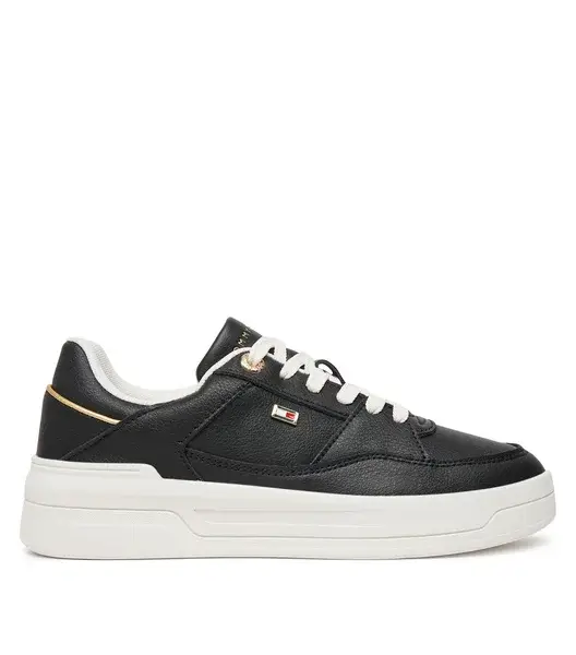 Tommy Hilfiger - Essential Basket Γυναικεία Sneakers FW0FW08261-BDS Μαύρο