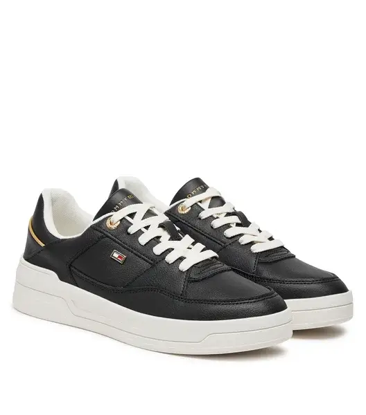 Tommy Hilfiger - Essential Basket Γυναικεία Sneakers FW0FW08261-BDS Μαύρο
