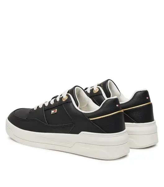 Tommy Hilfiger - Essential Basket Γυναικεία Sneakers FW0FW08261-BDS Μαύρο