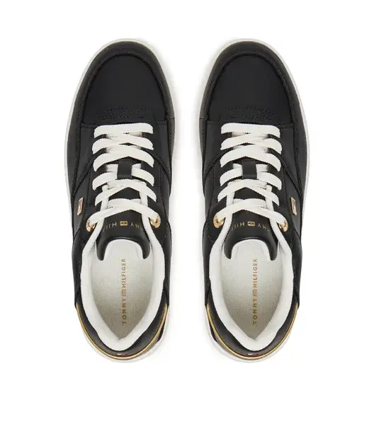Tommy Hilfiger - Essential Basket Γυναικεία Sneakers FW0FW08261-BDS Μαύρο