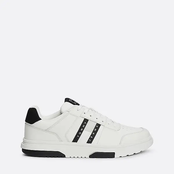 Tommy Hilfiger - Ανδρικά Sneakers EM0EM01521-0GJ Λευκό
