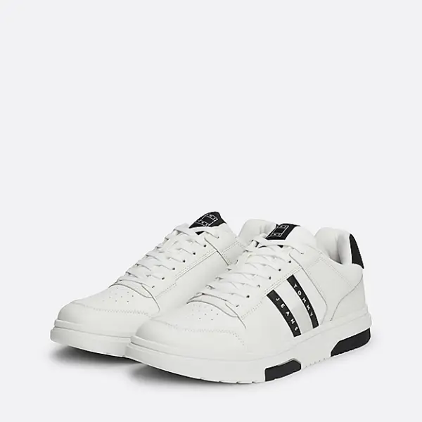 Tommy Hilfiger - Ανδρικά Sneakers EM0EM01521-0GJ Λευκό