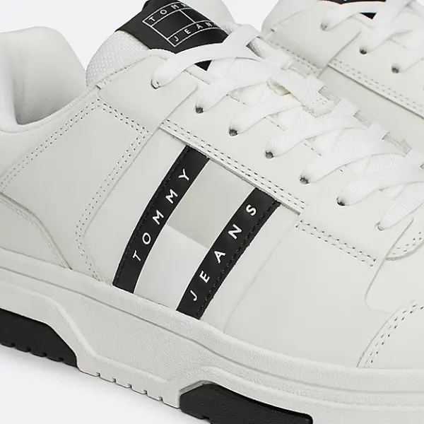 Tommy Hilfiger - Ανδρικά Sneakers EM0EM01521-0GJ Λευκό