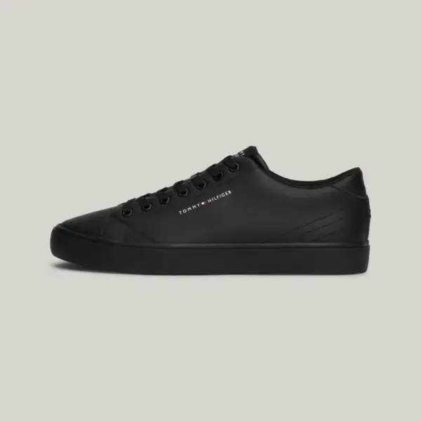 Tommy Hilfiger - Ανδρικά Sneakers Hi Vulc Core Low Leather Essential FM0FM05041-BDS Μαύρο FM0FM05041-BDS