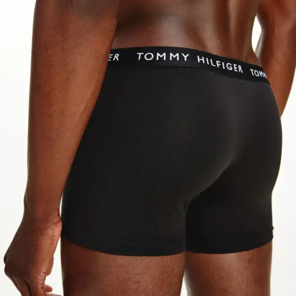 Tommy Hilfiger - Ανδρικά Μποξεράκια 3Pack Essential UM0UM02203-0VI Μαύρο UM0UM02203-0VI
