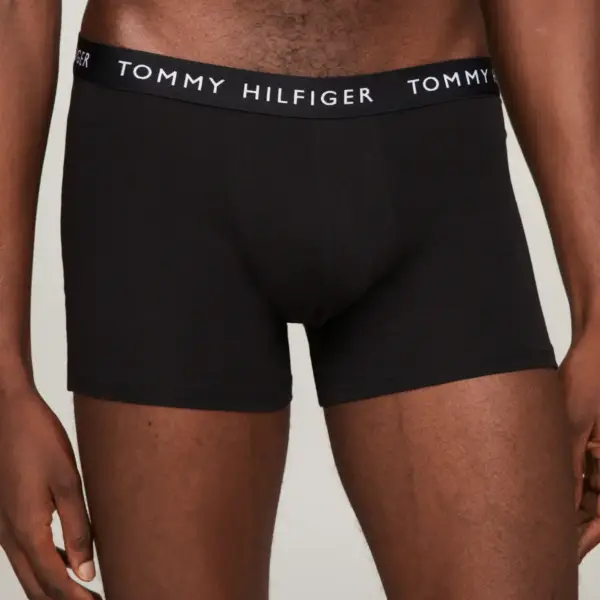 Tommy Hilfiger - Ανδρικά Μποξεράκια 3Pack Essential UM0UM02203-0VI Μαύρο UM0UM02203-0VI