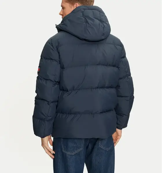 Tommy Hilfiger - Ανδρικό Αδιάβροχο Μπουφάν Tjm Essential Down Regular Fit DDM0DM19786-C1G Μπλε