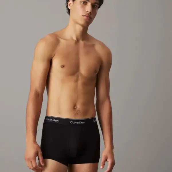 Calvin Klein - Ανδρικά Μποξεράκια 3Pack Extra Soft Cotton 000NB3963A-TM6 Μαύρο 000NB3963A-TM6