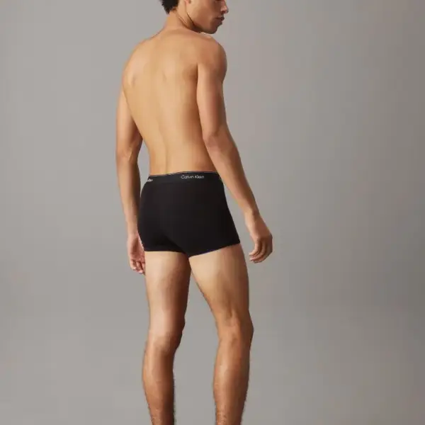 Calvin Klein - Ανδρικά Μποξεράκια 3Pack Extra Soft Cotton 000NB3963A-TM6 Μαύρο 000NB3963A-TM6