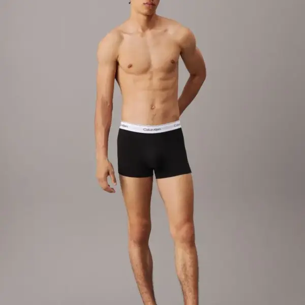 Calvin Klein - Ανδρικά Μποξεράκια 3Pack Extra Soft Cotton 000NB3963A-UB1 Μαύρο 000NB3963A-UB1