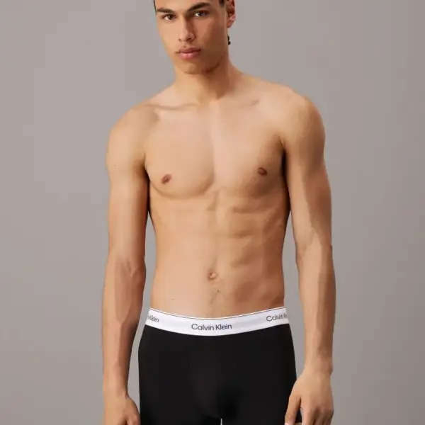 Calvin Klein - Ανδρικά Μποξεράκια 3Pack Extra Soft Cotton 000NB3963A-UB1 Μαύρο 000NB3963A-UB1