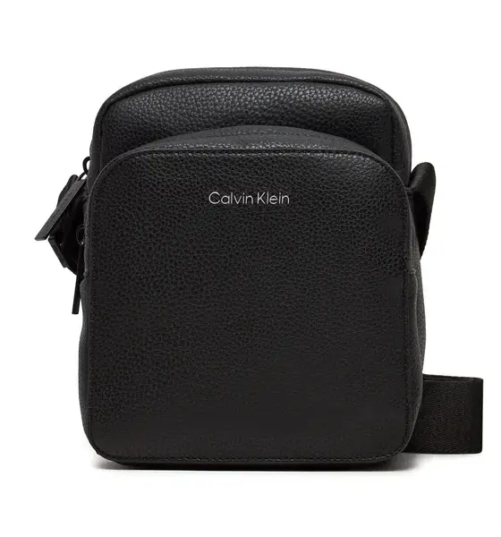 Calvin Klein - Ανδρική Τσάντα Ώμου Χιαστί Must Reporter S K50K512204-BEH Μαύρο