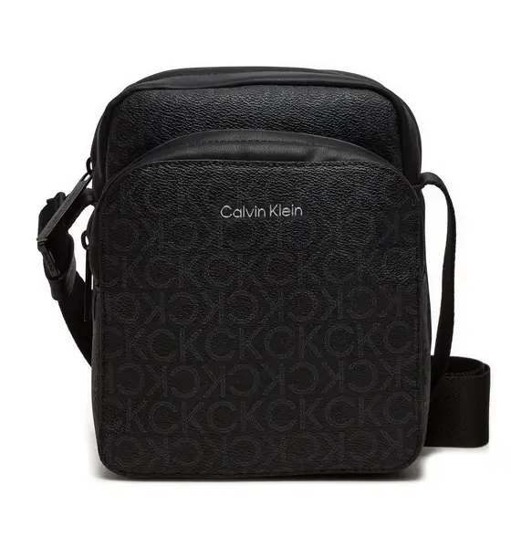 Calvin Klein - Ανδρική Τσάντα Ώμου Χιαστί Must Reporter S Mono K50K512199-0GJ Μαύρο