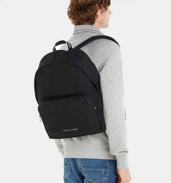 Tommy Hilfiger - Ανδρικό Σακίδιο Skyline AM0AM11550-BDS Μαύρο