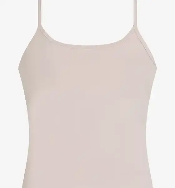 Calvin Klein - Γυναικείο Τοπ Monologo Strappy Tank Slim Fit J20J223105-TGE Ροζ J20J223105-TGE