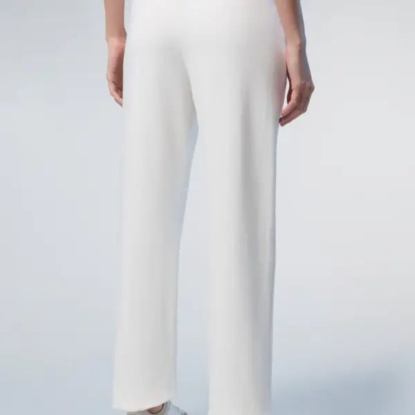 North Sails - Γυναικείο Παντελόνι Φούτερ French Terry 074612-000-0105 Λευκό 074612-000-0105