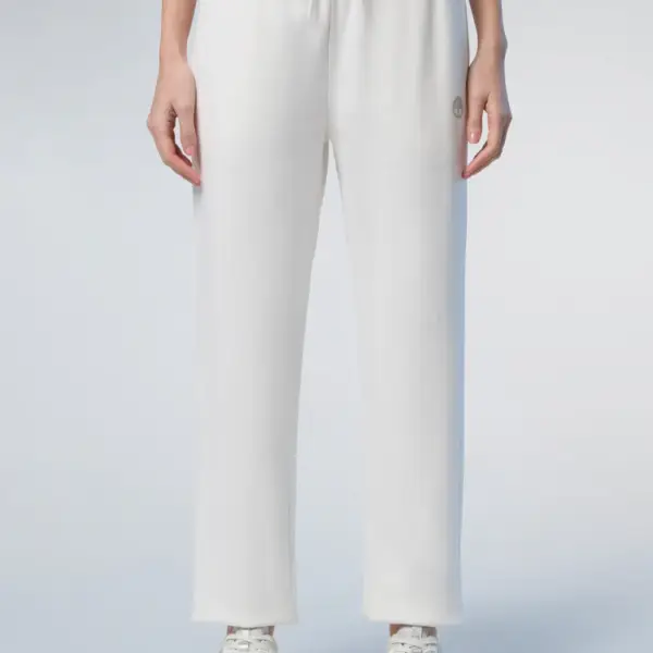 North Sails - Γυναικείο Παντελόνι Φούτερ French Terry 074612-000-0105 Λευκό