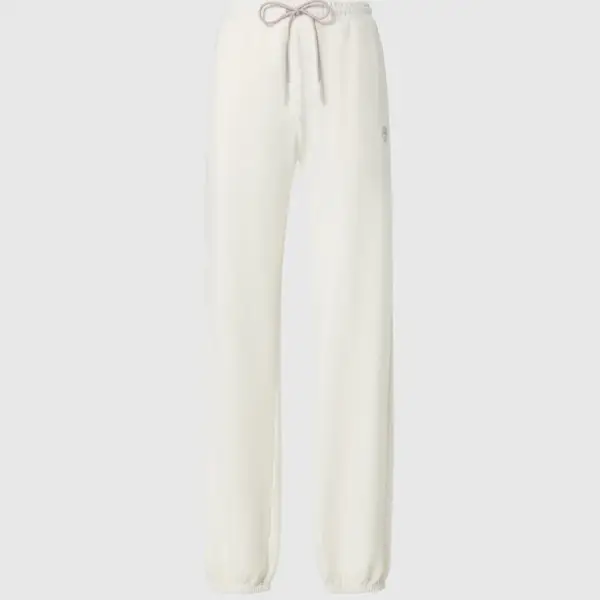 North Sails - Γυναικείο Παντελόνι Φούτερ French Terry 074612-000-0105 Λευκό 074612-000-0105