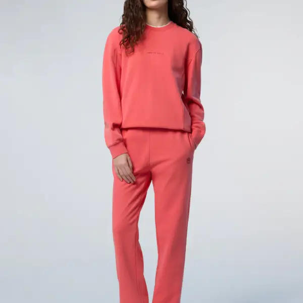 North Sails - Γυναικείο Παντελόνι Φούτερ French Terry 074612-000-0160 Κοραλί 074612-000-0160