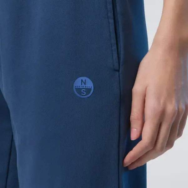 North Sails - Γυναικείο Παντελόνι Φούτερ French Terry 074612-000-0787 Μπλε Σκούρο 074612-000-0787