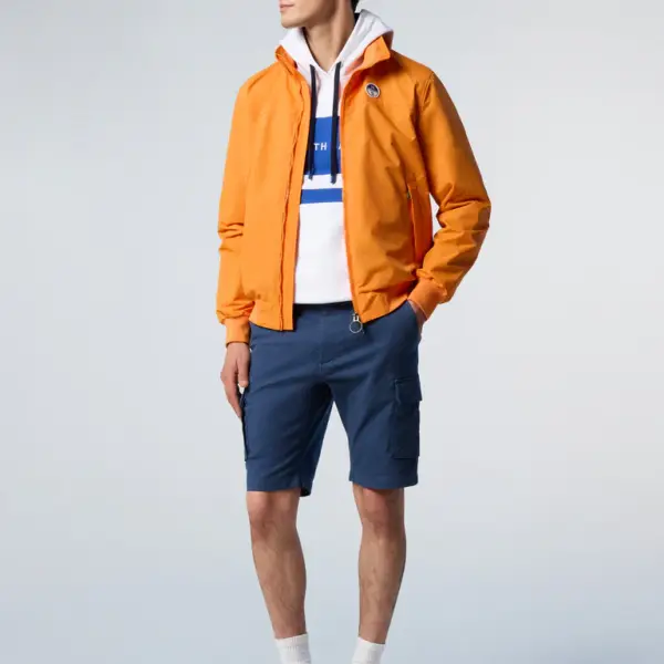 North Sails - Ανδρικό Μπουφάν Light Jacket Sailor 603271-000-0734 Πορτοκαλί 603271-000-0734