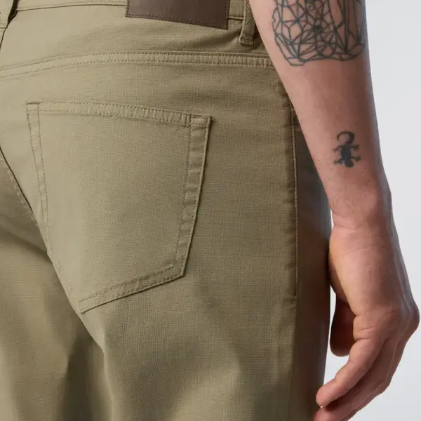 North Sails - Ανδρικό Παντελόνι Stretch dobby 5-pocket pants 673121-000-0421 Λαδί 673121-000-0421