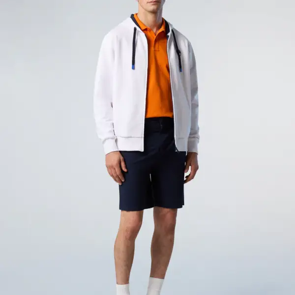 North Sails - Ανδρική Βερμούδα Freedom chino shorts 673146-000-0802 Μπλε Ναυτικό 673146-000-0802