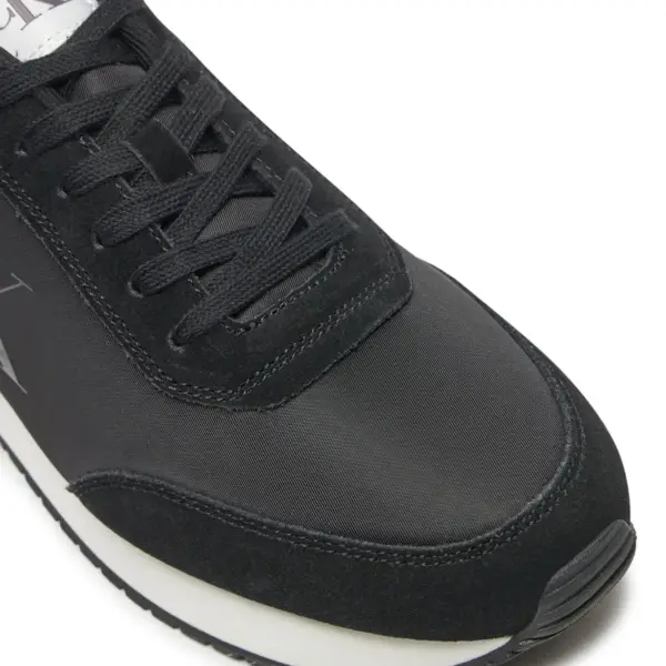 Calvin Klein - Ανδρικά Sneakers Retro Runner Iconic Snk YM0YM01119-0GM Μαύρο YM0YM01119-0GM