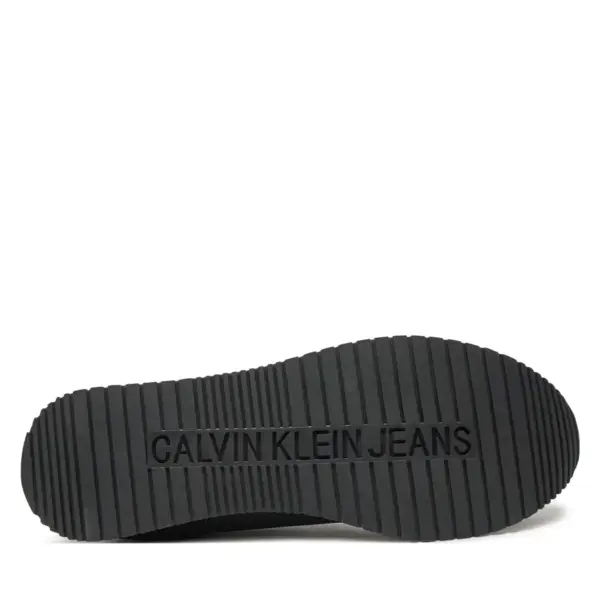 Calvin Klein - Ανδρικά Sneakers Retro Runner Iconic Snk YM0YM01119-0GM Μαύρο YM0YM01119-0GM