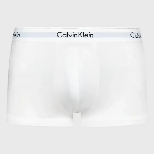 Calvin Klein - Ανδρικά Μποξεράκια 3Pack Icon Cotton Stretch LV00NB4389-100 Λευκό LV00NB4389-100