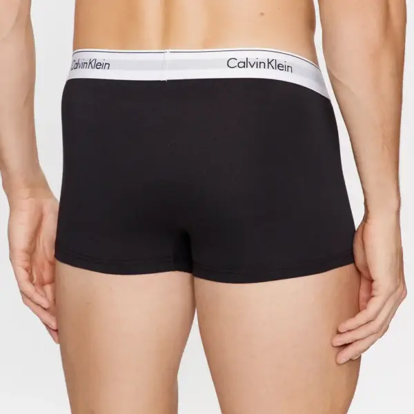 Calvin Klein - Ανδρικά Μποξεράκια 3Pack Icon Cotton Stretch LV00NB4389-MP1 Μαύρο/Λευκό/Γκρι LV00NB4389-MP1