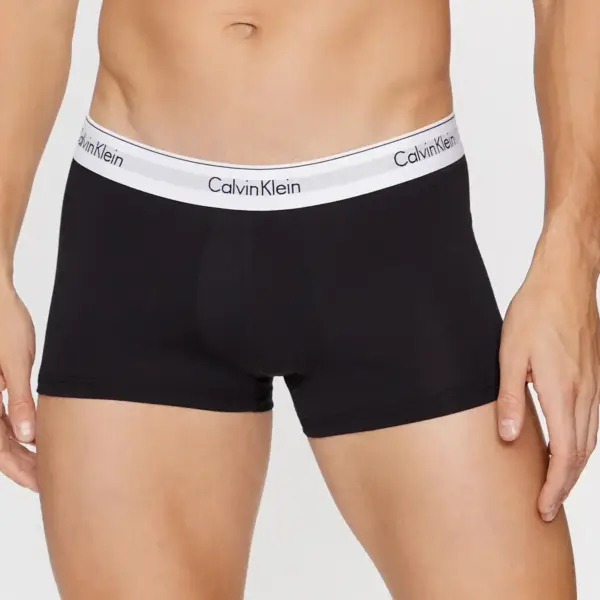 Calvin Klein - Ανδρικά Μποξεράκια 3Pack Icon Cotton Stretch LV00NB4389-MP1 Μαύρο/Λευκό/Γκρι LV00NB4389-MP1