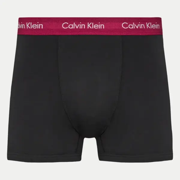 Calvin Klein - Ανδρικά Μποξεράκια Cotton Stretch Trunk 3Pack 0000U2662G-NOP Μαύρο 0000U2662G-NOP