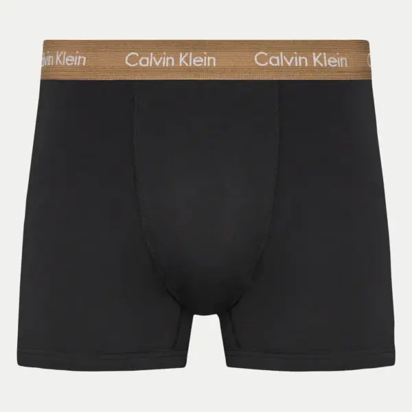 Calvin Klein - Ανδρικά Μποξεράκια Cotton Stretch Trunk 3Pack 0000U2662G-NOP Μαύρο 0000U2662G-NOP