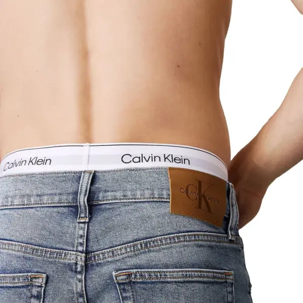 Calvin Klein - Ανδρικό Jean Slim Taper J30J326522-1AA Μπλε