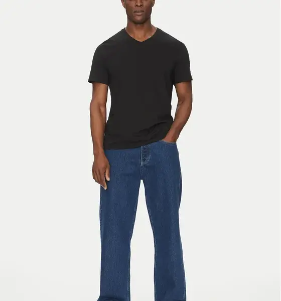 Calvin Klein - Ανδρικό T-shirt Regular Fit LV040HM298-UB1 Μαύρο