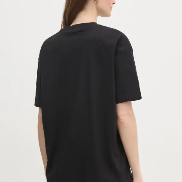 Calvin Klein - Γυναικείο T-Shirt Gradient Monologo Bf Tee Relaxed Fit J20J225521-BEH Μαύρο J20J225521-BEH