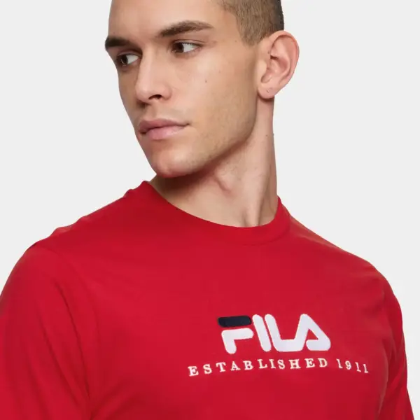 Fila - Ανδρικό T-shirt Brill Tee FAU0200-30002 Κόκκινο FAU0200-30002
