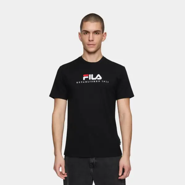 Fila - Ανδρικό T-shirt Brill Tee FAU0200-80010 Μαύρο