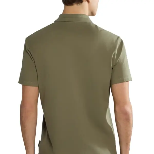 Napapijri - Ανδρικό T-shirt Polo Ealis SS Regular Fit NP0A4H8B-GAE Πράσινο NP0A4H8B-GAE