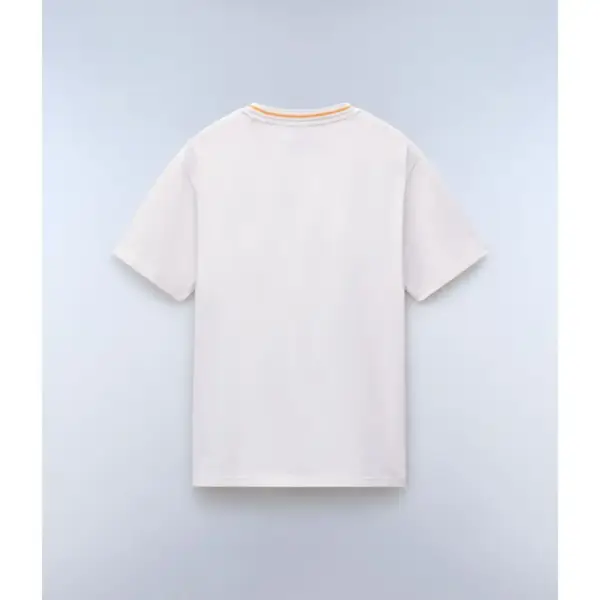 Napapijri - Ανδρικό T-shirt S-Murlo Ss Regular Fit NP0A4IEJ-N1A Εκρού NP0A4IEJN1A