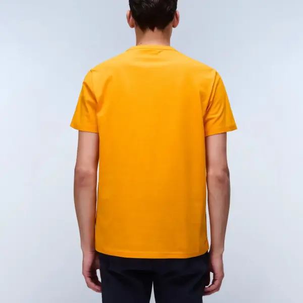 Napapijri - Ανδρικό T-shirt Salis Ss Sum Regular Fit NP0A4H8D-A67 Πορτοκαλί NP0A4H8DA67