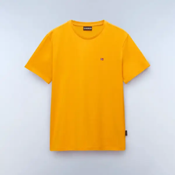 Napapijri - Ανδρικό T-shirt Salis Ss Sum Regular Fit NP0A4H8D-A67 Πορτοκαλί NP0A4H8DA67