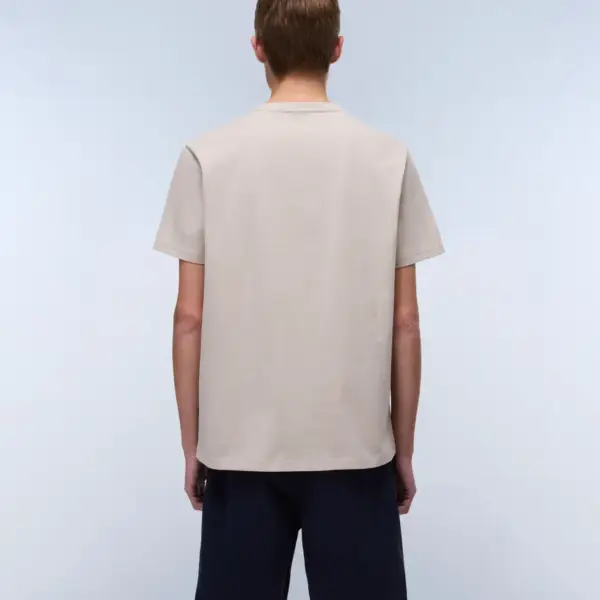 Napapijri - Ανδρικό T-shirt Salis Ss Sum Regular Fit NP0A4H8D-N1P Μπεζ NP0A4H8DN1P