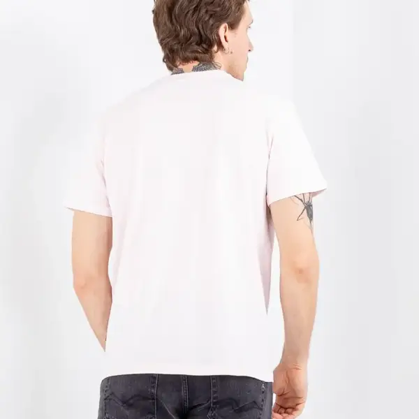 Napapijri - Ανδρικό T-shirt Salis Ss Sum Regular Fit NP0A4H8D-P85 Ροζ NP0A4H8DP86