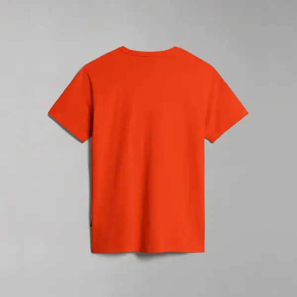 Napapijri - Ανδρικό T-shirt Salis Ss Sum Regular Fit NP0A4H8D-R05 Κόκκινο NP0A4H8DR05