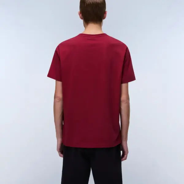 Napapijri - Ανδρικό T-shirt Salis Ss Sum Regular Fit NP0A4H8D-R1E Μπορντό NP0A4H8DR1E