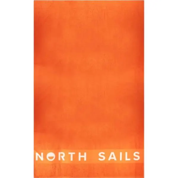 North Sails - Πετσέτα Θαλάσσης Βαμβακερή (100x160) 623267-000-0735 Πορτοκαλί