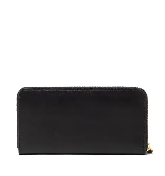 Ralph Lauren - Δερμάτινο Μεγάλο Πορτοφόλι Γυναικείο Zip Cont Wlt 432876730003 Μαύρο