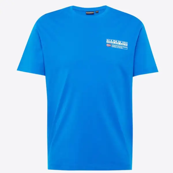 Napapijri - Ανδρικό T-shirt Kasba Regular Fit NP0A4HQQ-B2L Μπλε NP0A4HQQ-B2L
